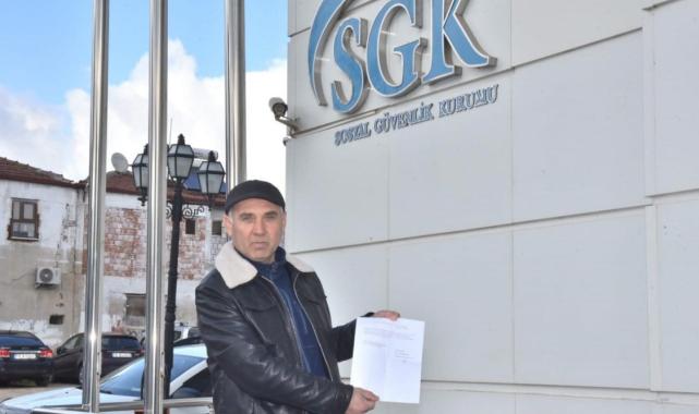 Bursa, Yenişehir'de emeklilikte Oda’ya takılan çiftçinin mağduriyeti giderildi