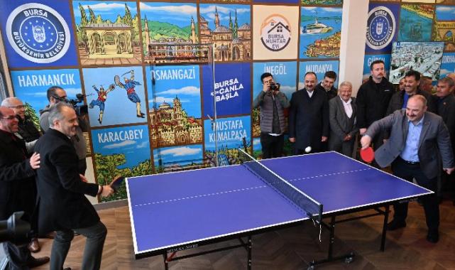 Bursalı muhtarlara modern tesis