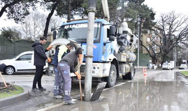 BUSKİ, 6 ayda 30 bin mazgal temizliği yaptı