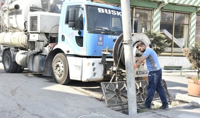 BUSKİ, 6 ayda 30 bin mazgal temizliği yaptı
