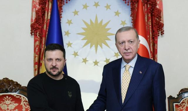 Cumhurbaşkanı Erdoğan, Zelensky ile bir araya geldi