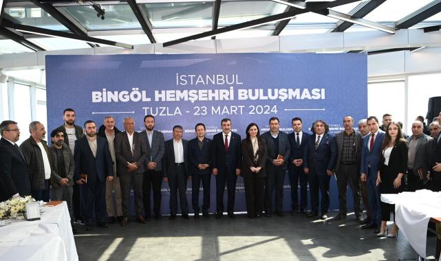 Cumhurbaşkanı Yardımcısı Yılmaz, Tuzla’da Bingöl hemşehri buluşmasına katıldı