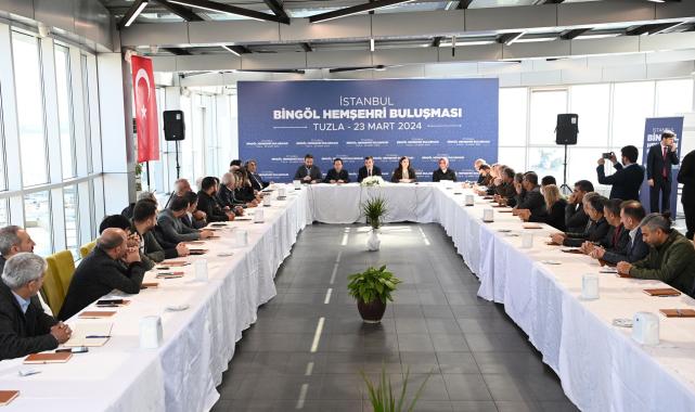 Cumhurbaşkanı Yardımcısı Yılmaz, Tuzla’da Bingöl hemşehri buluşmasına katıldı