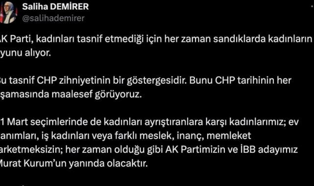 Ekrem İmamoğlu'nun kadın seçmen yorumu tepki çekti