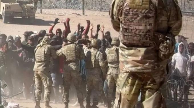 El Paso&#039;da kaos: Göçmenler bariyerleri aşınca ABD sınırı karıştı