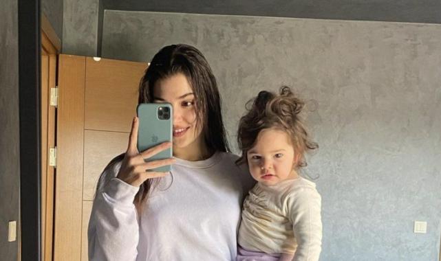 Hande Erçel'in yeğeni Mavi'den sevindiren haber geldi: Tamamen iyileşti