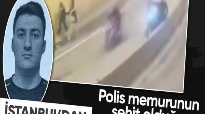 İstanbul Şişli'de kaza yapan motosikletli polis şehit oldu