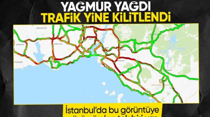İstanbulluların çilesi! Trafik durma noktasına geldi