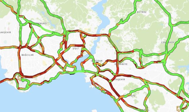 İstanbul'un trafik çilesi devam ediyor! Durma noktasına geldi