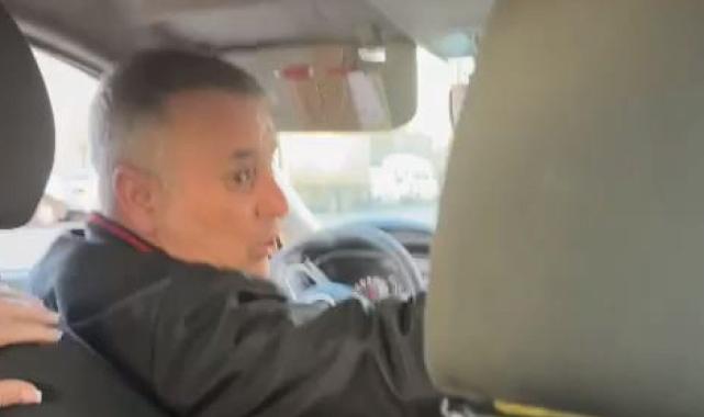 Küçükçekmece'de taksici ile kadın yolcu birbirine girdi