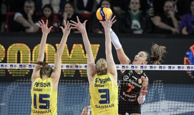 Kupa Voley'de şampiyon Fenerbahçe oldu
