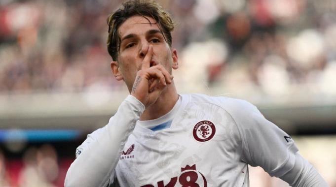 Nicolo Zaniolo gol attı, Aston Villa 1 puanı aldı