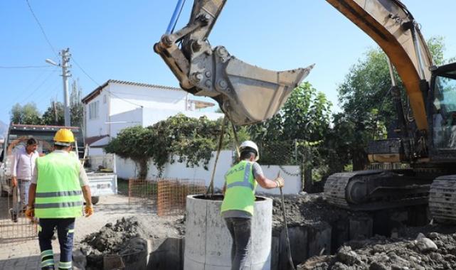 Ören kanalizasyon çalışmasının yüzde 53’ü tamamlandı