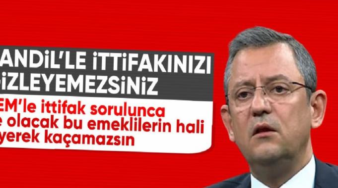 Özgür Özel: CHP&#039;nin DEM Parti ile ittifakı yok