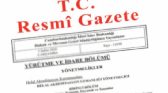 Resmi Gazete başlıkları