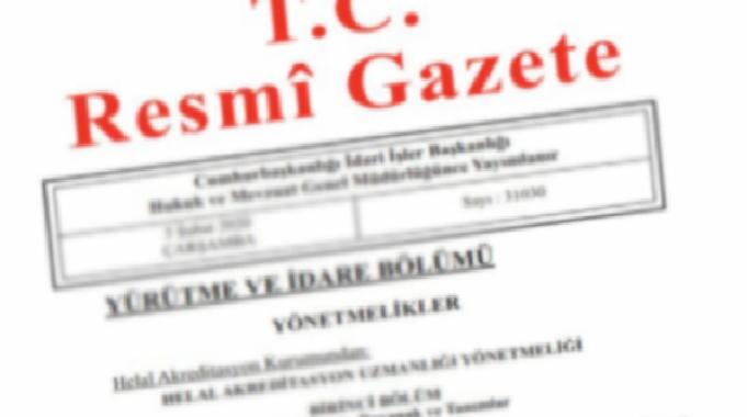 Resmi Gazete başlıkları