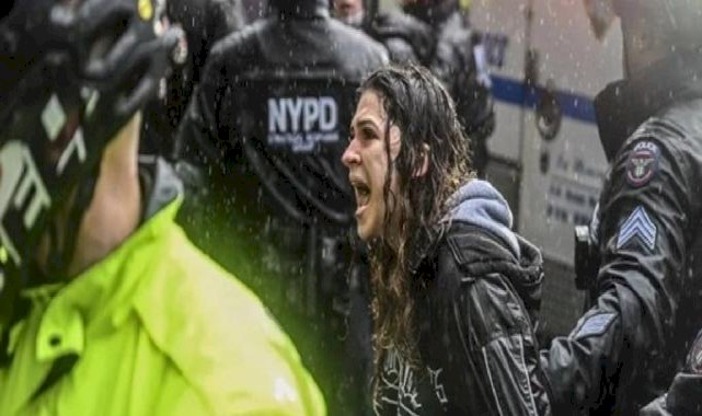 ABD polisi, Filistin destekçilerine sert müdahalede bulundu