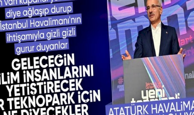 Abdulkadir Uraloğlu: Atatürk Havalimanı ülkemizin en büyük teknoparkı olacak