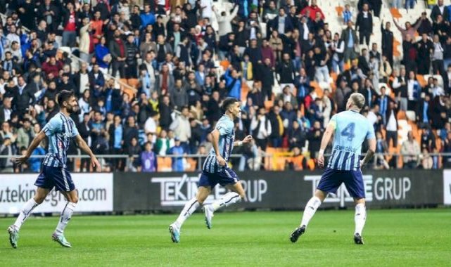Adana Demirspor, Sivasspor karşısında dört golle güldü