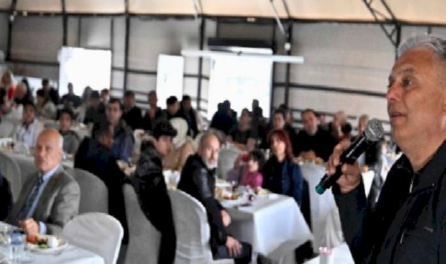 Antalya Muratpaşa'da apartman görevlileriyle buluştu