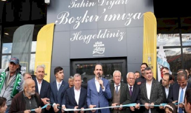 Başkan Altay, Bozkır Otogarı ve İtfaiye Merkezi’ni açılışını gerçekleştirdi