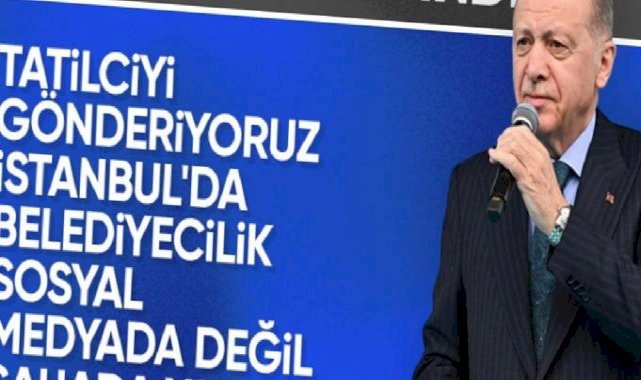 Cumhurbaşkanı Erdoğan'dan Sultanbeyli'de mevcut İBB yönetimine tepki!