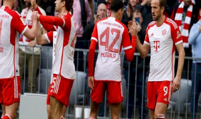 Gol olup yağdılar! Bayern Münih'ten Mainz'a tarihi fark