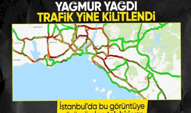 İstanbulluların çilesi! Trafik durma noktasına geldi