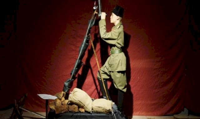 Karaman'da Çanakkale'ye gidemeyen öğrenciler için Çanakkale Müzesi