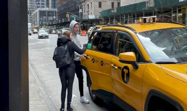 Katil oğluyla ABD'ye kaçan Eylem Tok, New York’ta görüntülendi