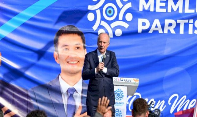 Memleket Partisi Genel Başkanı İnce, Tarsus'ta ziyaretlerini sürdürüyor