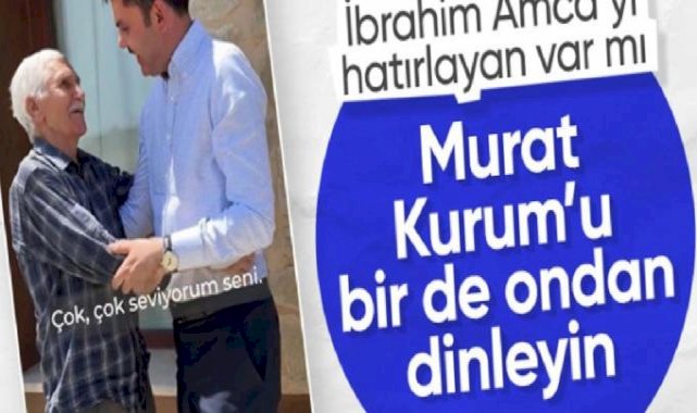 Murat Kurum paylaştı! Manavgat yangınında İbrahim Amca'ya yetişti: O benim oğlum oldu