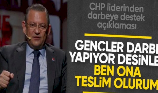 Özgür Özel'den darbe açıklaması: Gençler yaparsa teslim olurum