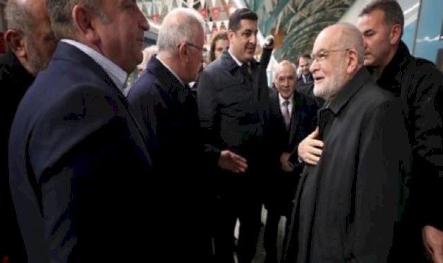 Temel Karamollaoğlu Sivas'a "Bu hizmet değildir" dediği hızlı trenle gitti