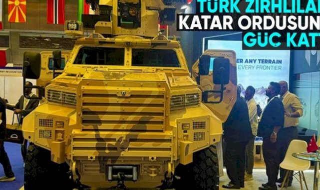 Türk zırhlısı Ejder Yalçın, 400'den fazla araçla Katar'a güç katıyor