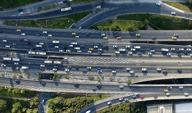 Trafikte en fazla araç olan ilk 20 il! En kalabalık trafik İstanbul'da