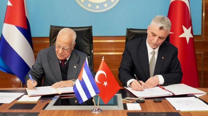 Türkiye ve Küba arasında ticaret anlaşması imzalandı