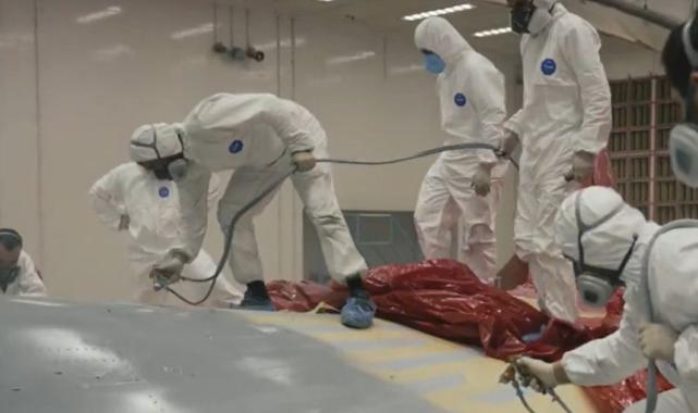 Türkiye'nin göklerdeki gücü! Milli Muharip Uçak KN boyandı