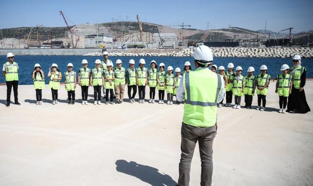 23 Nisan etkinlikleri sürüyor: Çocuklar Akkuyu NGS'yi ziyaret etti