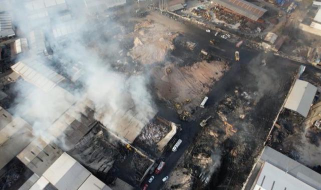 Ankara'da sanayi sitesindeki yangın 16 saat sürdü! Gün ağırınca hasar ortaya çıktı