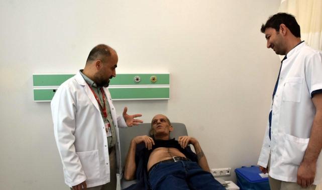 Antalya'da karın ağrısı tümör çıktı