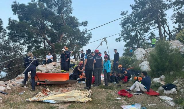 Antalya'daki teleferik kazası için soruşturma başlatıldı