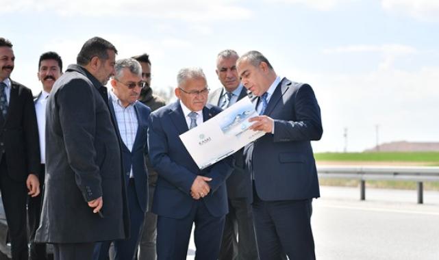 Başkan Büyükkılıç, TDİOSB yapılacak alanda incelemelerde bulundu