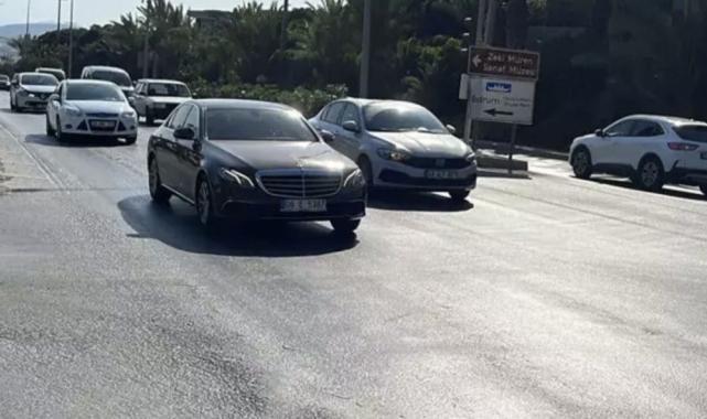 Bayram tatili dönüş yolunda Bodrum’dan 12 saatte 10 bin araç çıkış yaptı