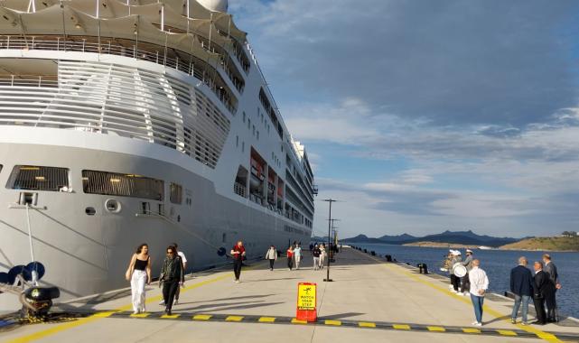 Bodrum Cruise Port sezonu açtı 2024’te yolcu sayısı 100 bini aşacak