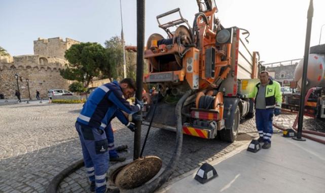 Çeşme’de turizm sezonu öncesi altyapı hazırlığı