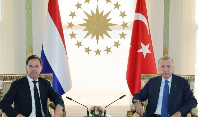 Cumhurbaşkanı Erdoğan, Rutte'yi kabul etti