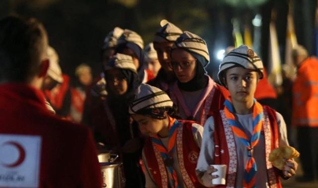 Gelibolu Yarımadası'nda 57. Alay Vefa Yürüyüşü yapıldı