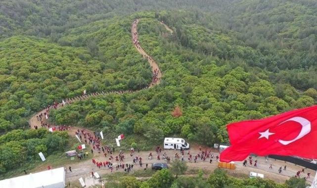 Gelibolu Yarımadası'nda 57. Alay Vefa Yürüyüşü yapıldı