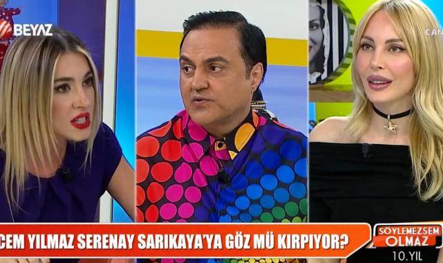 Hande Sarıoğlu ve Yağmur Çevik canlı yayında birbirine girdi